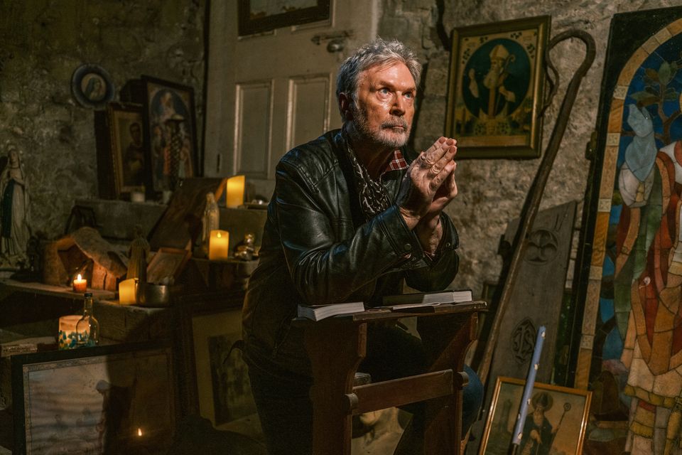Patrick Bergin is a proud man of faith. Photo: Mark Condren